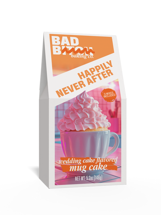 Happily Never After Wedding Mug Cake Mix